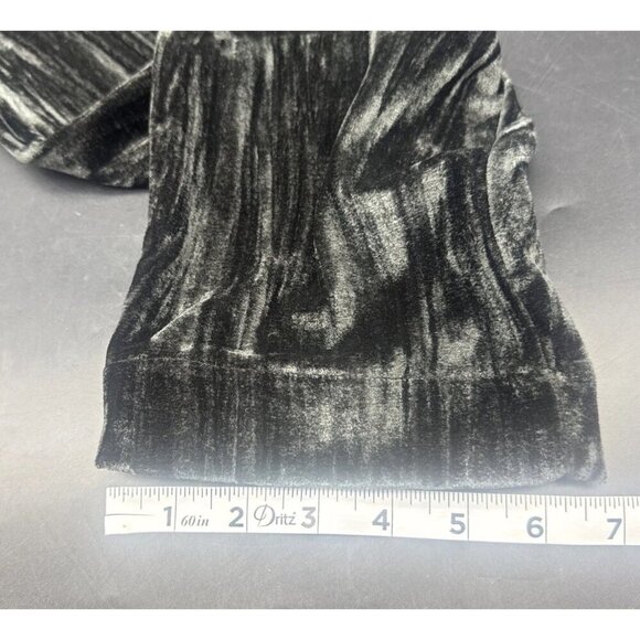 A New Day Women's Black Velour Bell Long Sleeve Jumpsuit Sz XS NEW Party - Picture 16 of 16